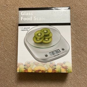 NWOT - Taylor Glass food scale